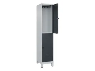 dubbeldekse locker,HxBxD 1950x400x500mm,1x2vak.,vak B 400mm - 2
