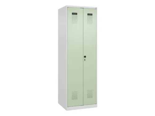 locker voor scheiding van kleding,HxBxD 1850x600x500mm,2vak