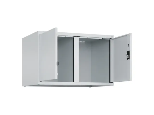 opzetkast,v. locker voor scheiding van kleding,2vak.,vak B 400mm