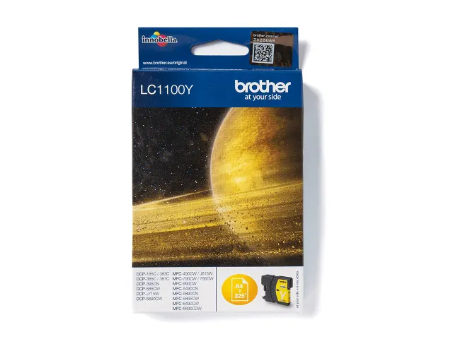 Inktcartridge Brother LC-1100Y geel