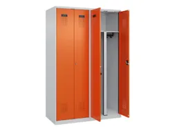 PBM-locker,HxBxD 1850x1200x500mm,4vak,vak B 300mm,cil.-slot