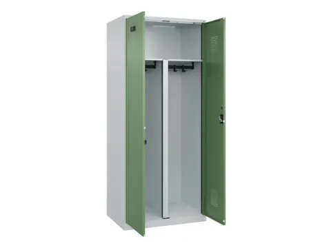 PBM-locker,HxBxD 1850x800x500mm,2vak,vak B 400mm,cil.-slot