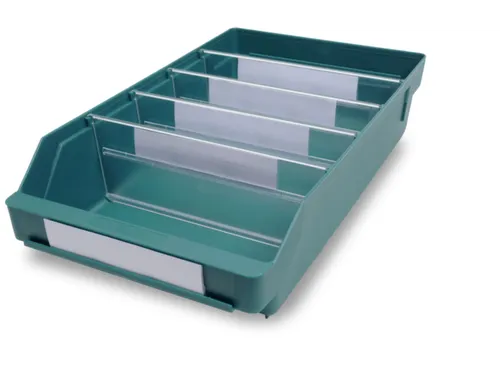 Stellingbakken Pp Hxbxd 95X240X400Mm Groen
