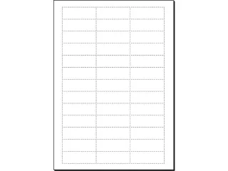 Insteeklabels Sigel voor hangmappen. 156 stuks. 60x21mm. - 3