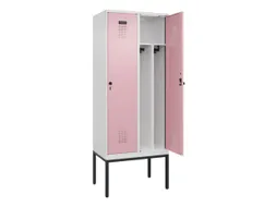 locker voor scheiding van kleding,HxBxD 2120x800x500mm,2vak