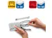 Pince agrafeuse Rapid 1DX 50 feuilles 24/6 chrome
