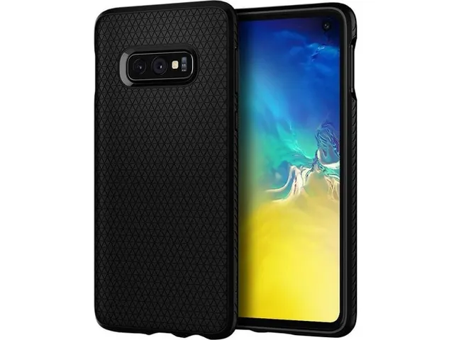 Spigen Case 609CS25836 Galaxy S10 Lite Liquid Air Mat zwart