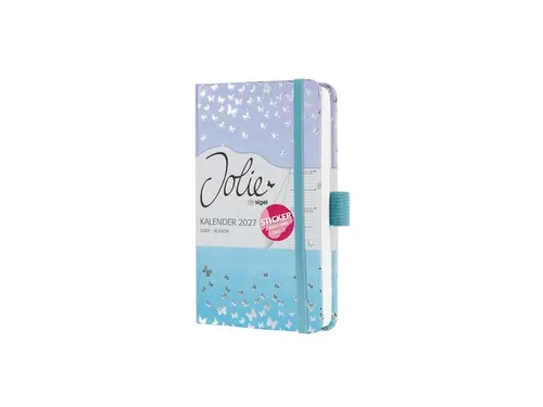 Weekagenda Beauty A6 2027 (NL/FR/EN/DU) Butterfly Confetti Sky Hardcov