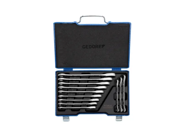 GEDORE 7 R-012 Set steeksleutels met ringratel 12stuks 8-19mm