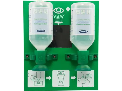 Oogspoelstation,2X500Ml Keukenzoutoplossing,Spiegel