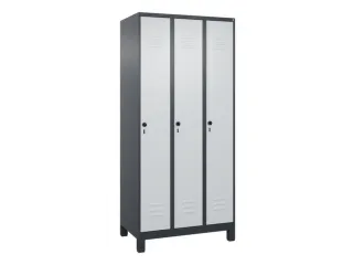 locker voor scheiding van kleding,HxBxD 1950x900x500mm,3vak - 1