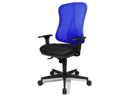 Topstar Bureaustoel HEAD POINT SY Net In Blauw