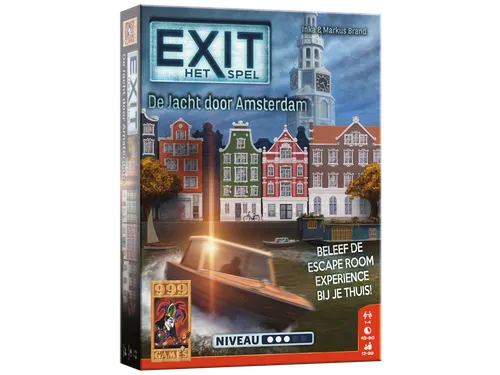 999Games Breinbreker Spel EXIT De Jacht door Amsterdam 12+