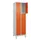 lockerkast,HxBxD 1950x600x500mm,2x3vakken,vak B 300mm,cil.-slot,voeten