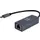 XWH-ACE-13 XTREMEMAC TYPE-C naar ethernet adapter zwart