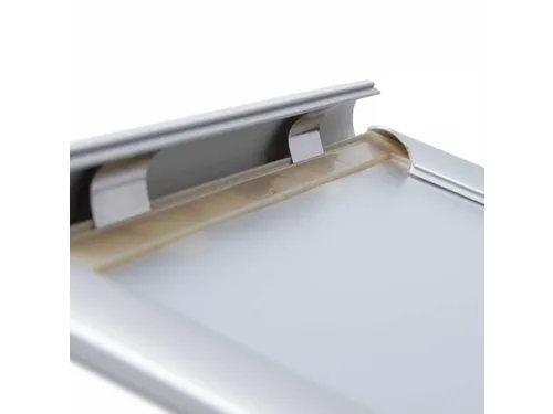 Kliklijst Scritto A3 Rechte Hoeken 25mm Zilver Aluminium