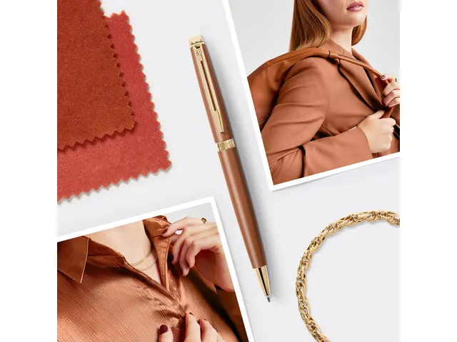 Stylo bille Waterman Hémisphère Fashion Colors Metallic Copper GT Me
