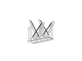 fietsbeugel,L 1080mm,2x2instelplaatsen,gebruik beide zijden - 1