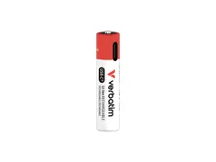 Verbatim USB-C oplaadbare batterijen AAA 4 stuks