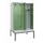 PBM-locker met bank,HxBxD 2120x1200x815mm,4vak,vak B 300mm