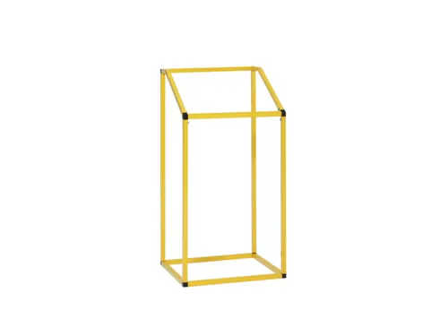 Afvalverzamelaar Groot Volume 1190x630x540mm 240 Liter Ral1023