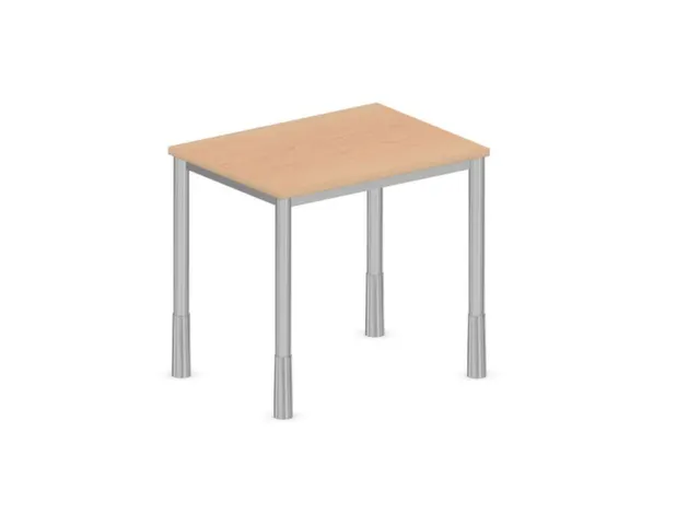 In hoogte verstelbaar bureau,HxBxD 720-840x800x600mm,NE-esdoorn