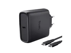 Chargeur Trust Maxo 65W USB-C GaN noir