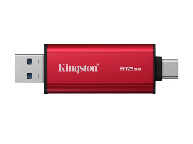 512GB Draagbare SSD met Dual USB-A/C, tot 1050MB/s USB 3.2 Gen 2