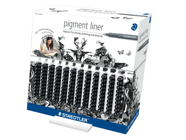 Fineliner Staedtler pigment 308 display à 120st assorti