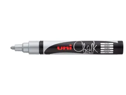 Krijtstift Uni-ball chalk rond 1.8-2.5mm zilver