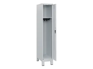 schoollocker,HxBxD 1630x300x500mm,1vak,vak B 300mm,cil.-slot,voeten - 1