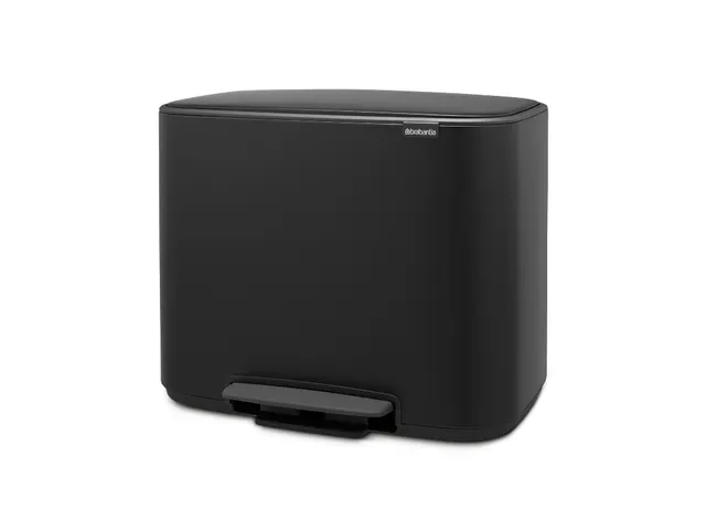 Bo Pedaalemmer 36 Liter Mat Zwart