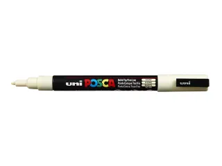 Verfstift Posca PC3M Fijne punt 0,9-1,3mm Ivoor - 1