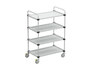 ESD-etagewagen,ESD,draagverm. 300kg,4xstaalplaat - 4