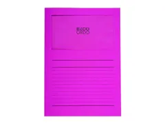 Map Elco Ordo Classico mvenst A4 120gr 220x310mm fuchsia 100st verp100