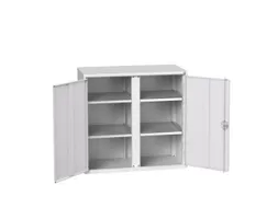 universele kast,HxBxD 1000x1050x550mm,4xStalen bodem,draaigrendelslot