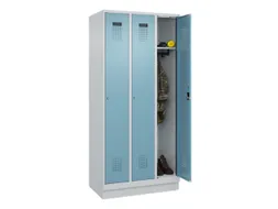locker,HxBxD 1950x900x500mm,3vak,vak B 300mm,cil.-slot,sokkel