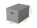 Esselte Home Grote Opbergdoos Grijs 355x305x510mm Set van 3