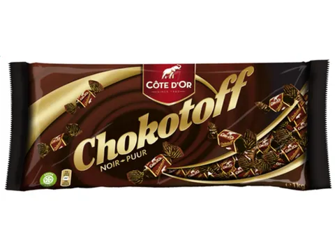 Chokotoff toffee puur chocolade 1kg