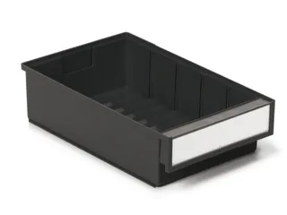 ESD-stellingbak,HxBxD 82x186x300mm,PP,zwart - 1