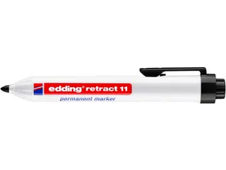 Viltstift edding 11 rond drukknop rond 1.5-3mmzwart - 1