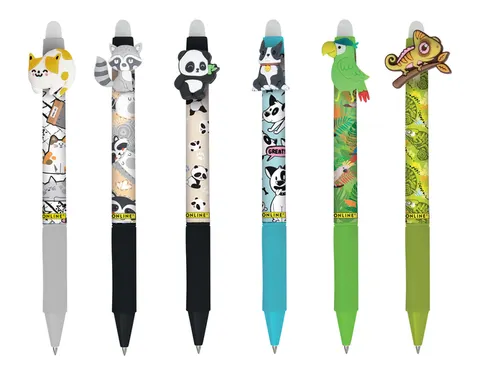Gelschrijver Online Magixx Fun Wild Life 0.7mm assorti