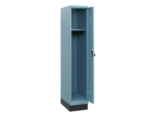 schoollocker,HxBxD 1630x300x500mm,1vak,vak B 300mm,draaigrendel,sokkel