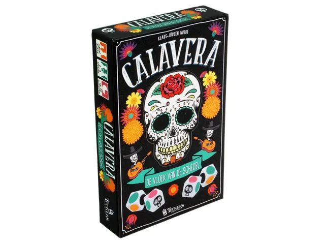 Dobbelspel Calavera - De vloek van de schedel 8+