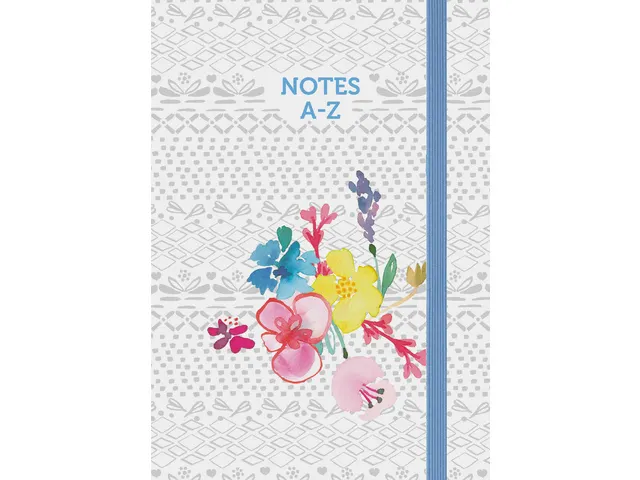 Notitieboek A-Z Flora Castle A5. Mia.