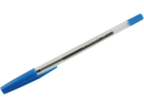 Balpen Met Dop Medium Punt 1.0mm Blauw