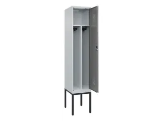locker voor scheiding van kleding,HxBxD 2120x400x500mm,1vak - 1