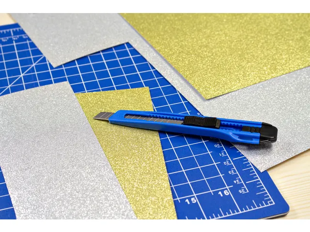 Cutter Westcott Office 9mm Manche En Plastique Bleu