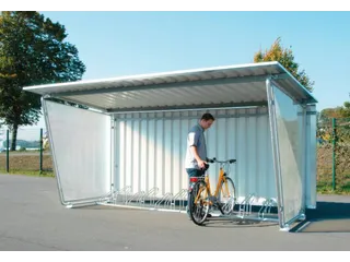 Zijwand,V. Overdekte Fietsenstalling,Aanbouw Links - 1