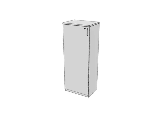kantoorkast,HxBxD 1545x600x445mm,Bl-wit